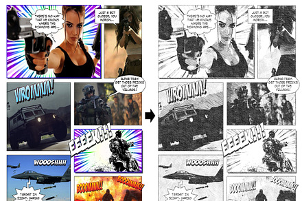 Illustrated Comic Book Generator