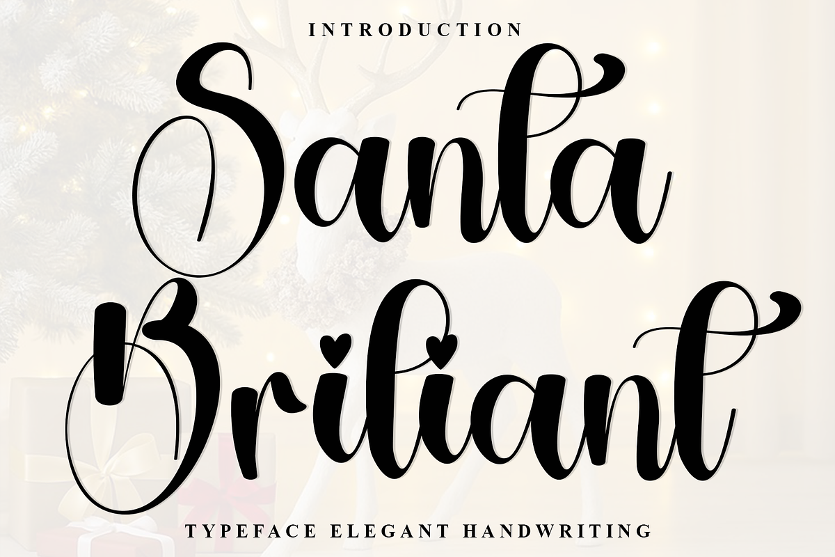 Santa Briliant, a Handwritten Font by FreshTypeINK (Photo 1 of 8)