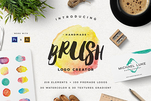 Handmade Brush Logo Creator