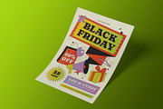 Fun Modern Black Friday Flyer, a Flyer Template by Neermana (Thumbnail 2 of 4)