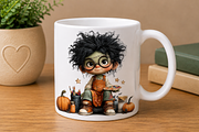 Halloween Teacher Clipart Bundle, a Seasonal Illustration by CreationArt (Thumbnail 2 of 7)