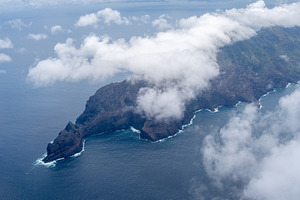 Aerial view of Hiva Oa in the Marquesas Islands, French Polynesi, a Nature Photo by GoodGoods