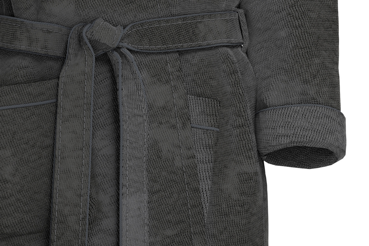 Black Hotel Bathrobe 3D Model, an Object 3D Model by rebrandy (Photo 5 of 9)