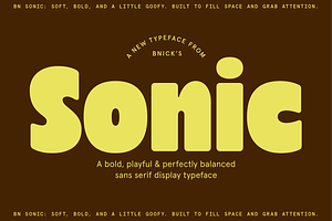 BN Sonic - Bold, Soft & Balanced
