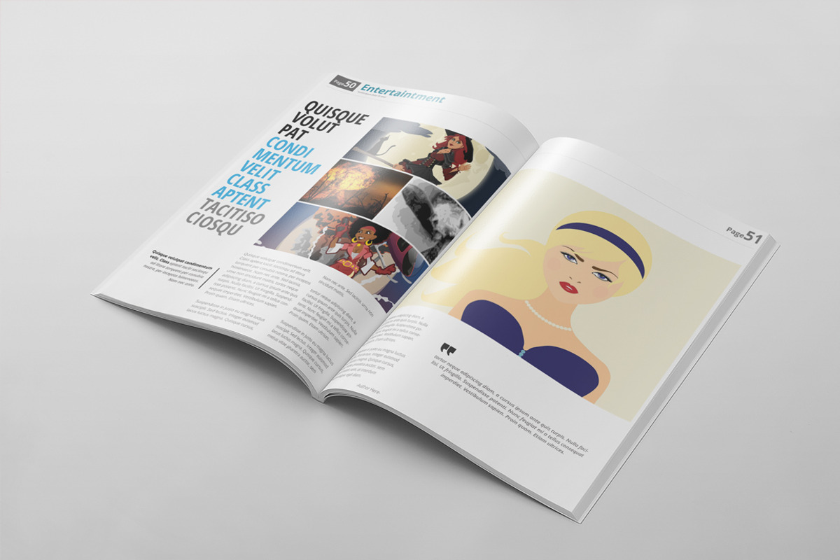 Magazine Template 40, a Magazine Template by pmvch (Photo 16 of 30)