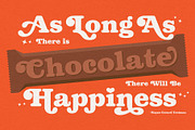 Carolinade - Retro 70s Font, a Font by Spencer & Sons Co. (Thumbnail 7 of 10)