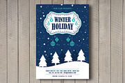 Winter Holiday Flyers Bundle, a Flyer Template by Rafoz (Thumbnail 4 of 6)