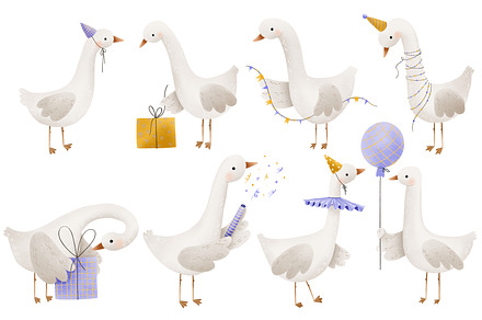 Happy Birthday cute Animals PNG, an Object Graphic by the_myro