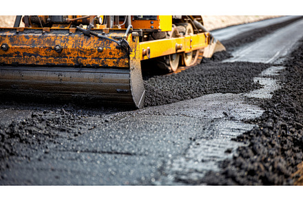 Road Construction with Heavy, an Industrial Photo by Neirfy