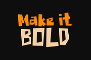 Cutzilla – Playful Display Font, a Font by alphArtype (Thumbnail 5 of 10)