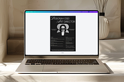 Gray & Black Modern Creative Resume, a Resume Template by Creatif Foundry (Thumbnail 2 of 7)