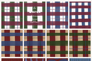 Hand-Painted Winter Backgrounds, a Background Graphic by Lana Elanor (Thumbnail 12 of 16)