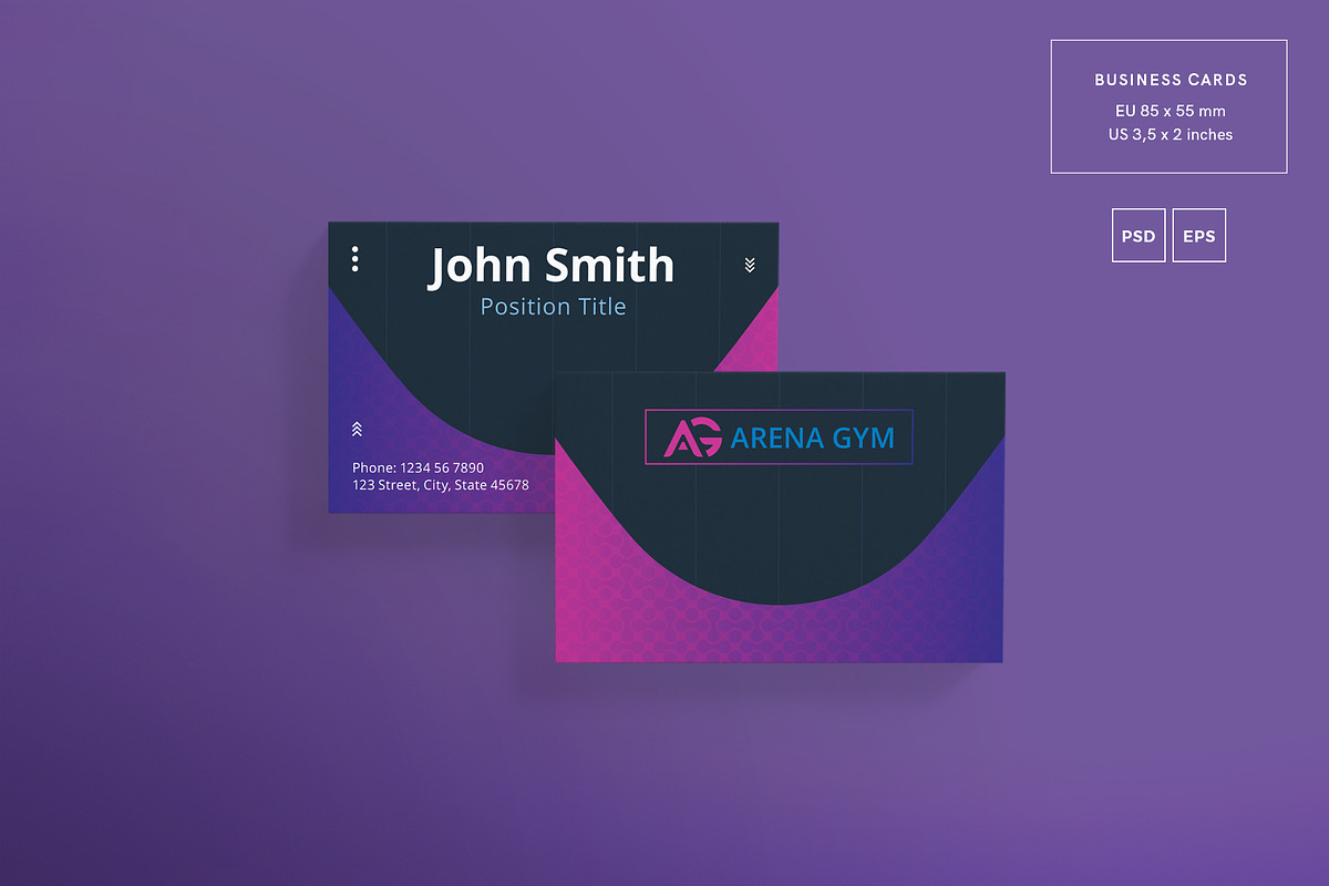 Promo Bundle | Gym Training, a Poster Template by Amber Graphics (Photo 2 of 17)