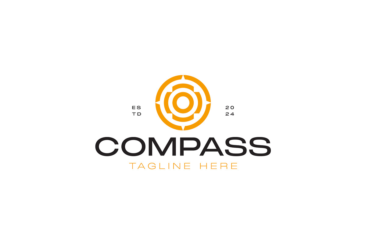 Compass Navigation Circle Logo, a Branding & Logo Template by Signatoro (Photo 1 of 2)