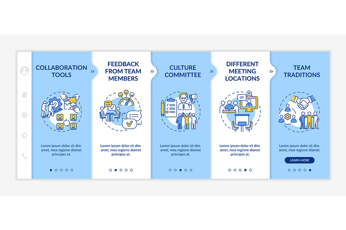 Teamwork improving tips template, a Templates & Theme by IMG Visuals