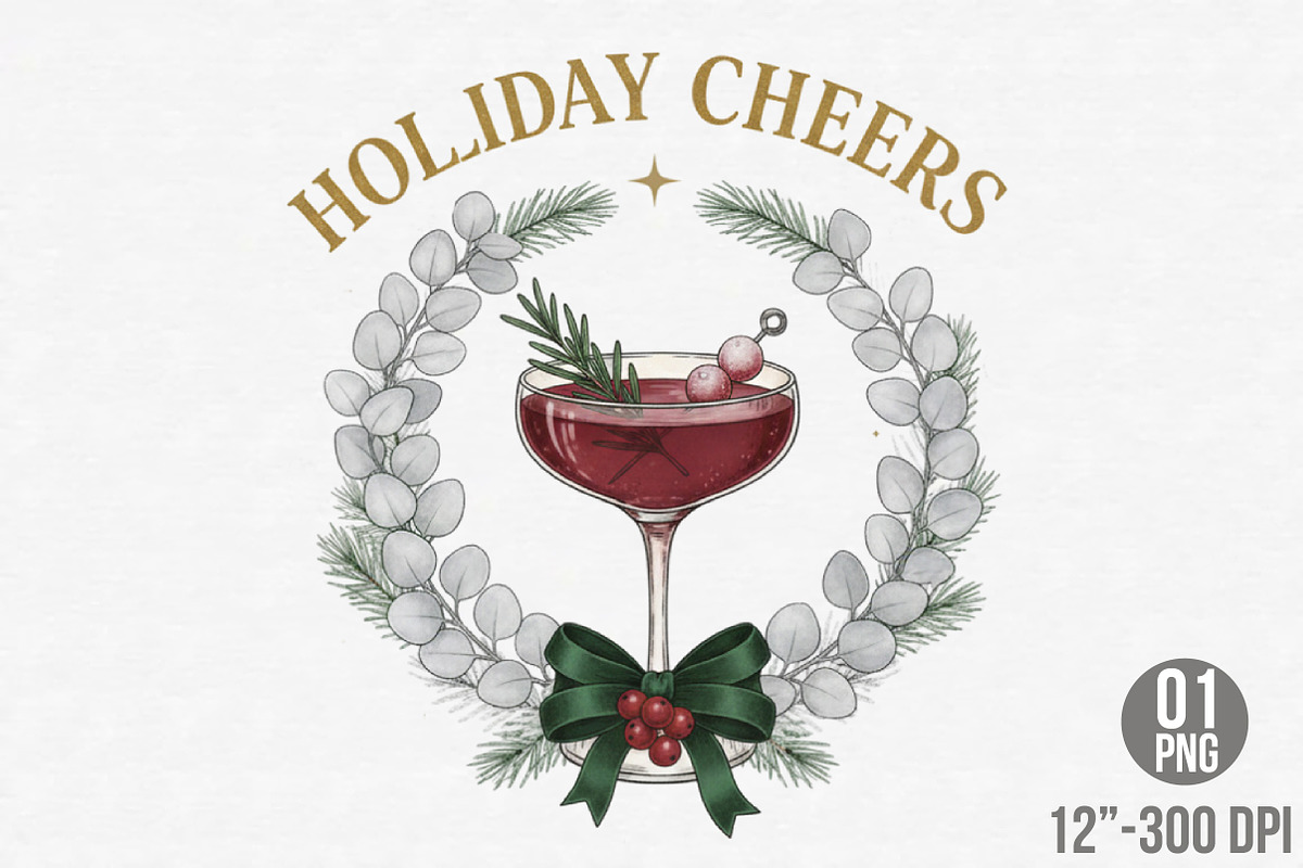 Christmas Png, Coquette Holiday, an Illustration by Designking (Photo 1 of 6)