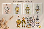 SEAMLESS PATTERNS  PRINTS  CLIPART, an Animal Illustration by TanyaSchuka (Thumbnail 15 of 21)