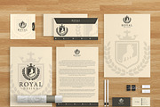 Royal Design Brand Identity Template, a Product Mockup by MusiqueDesigns (Thumbnail 1 of 5)