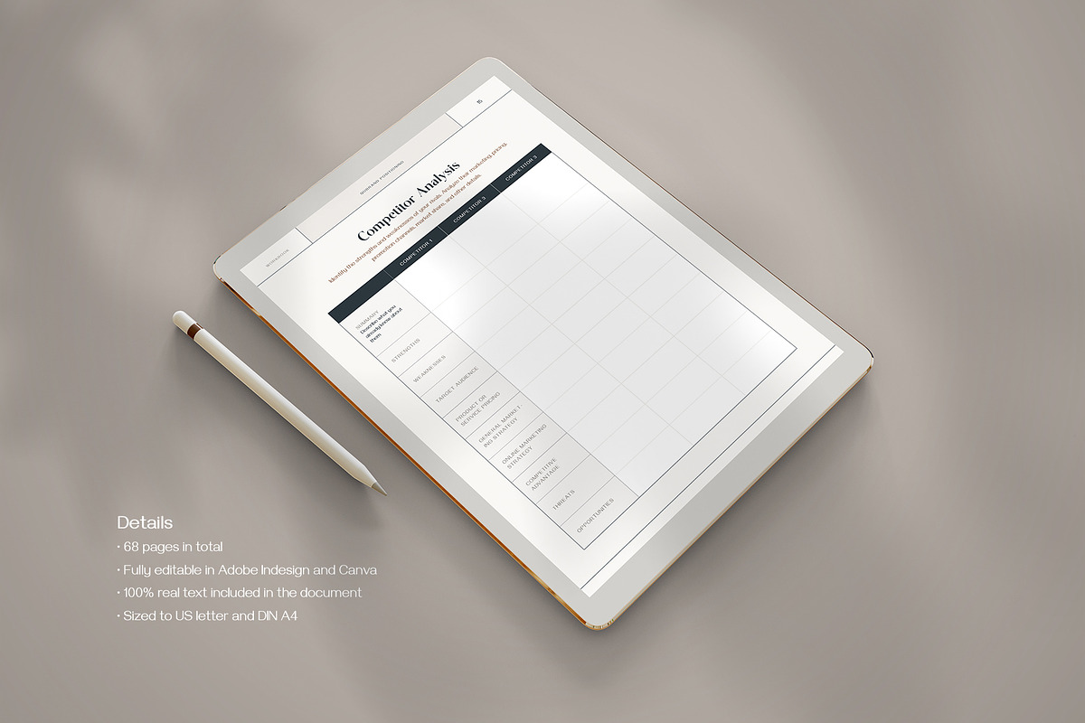 Brand Creator Workbook, a Brochure Template by Imagination Area (Photo 6 of 10)