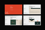 Brand Guidelines Presentation Layout, a Presentation Template by DesignCrest (Thumbnail 10 of 21)