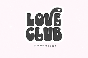 Love More Retro Font