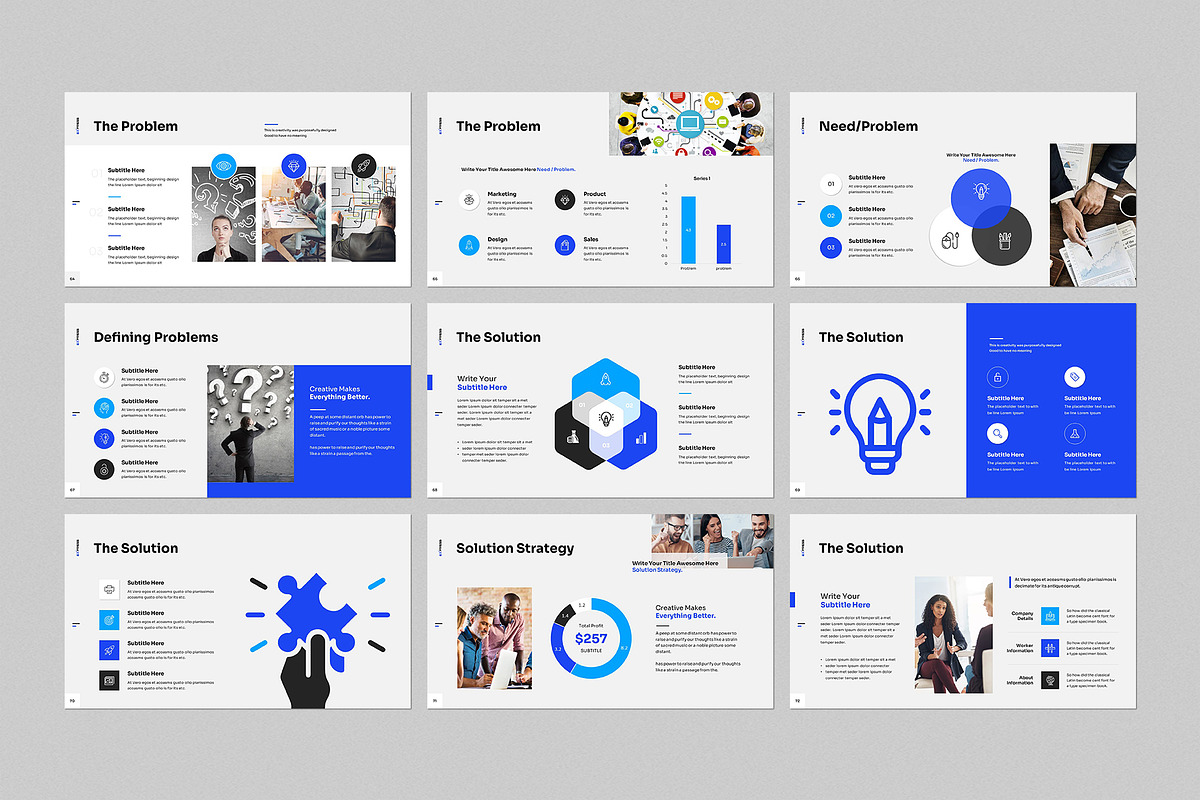 Pitch Deck PowerPoint Template, a Presentation Template by CreativeSlides (Photo 12 of 41)