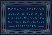 Manca Display Typeface + Extras, a Font by Pencil Twist (Thumbnail 2 of 8)