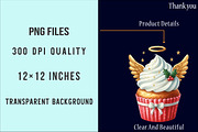 Christmas Cupcakes Clipart Bundle, an Illustration by SinaCreation (Thumbnail 6 of 7)