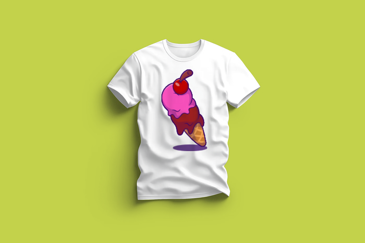 Ice Cream Cone Cartoon, a Food Illustration by Artstorystudio (Photo 3 of 3)