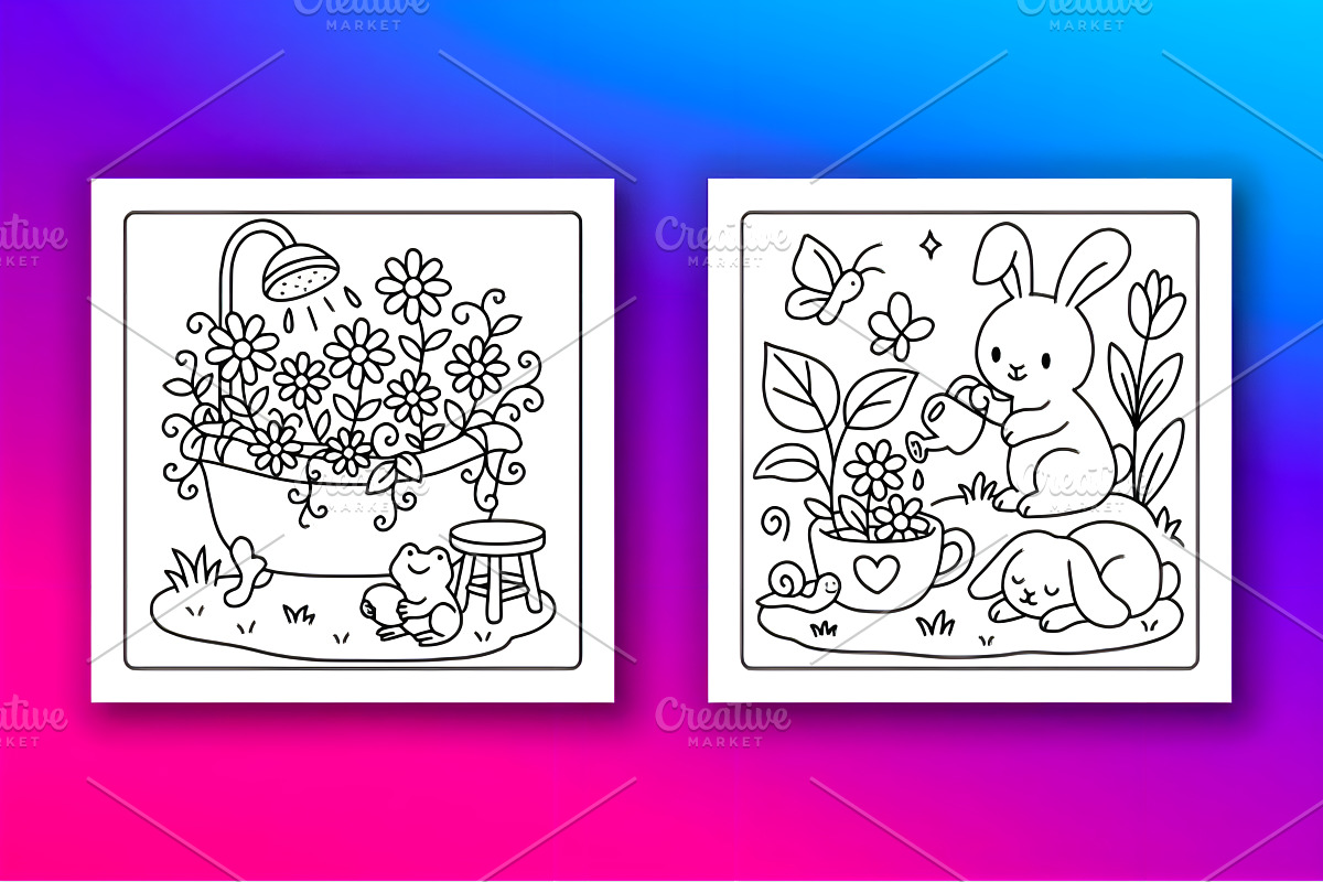 Tiny Gardens Cute & Comfy Book, a Decorative Illustration by Design Station (Photo 3 of 4)