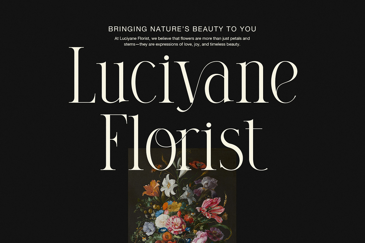 Diglome Elegant Serif Font, a Serif Font by Perfectype (Photo 3 of 8)