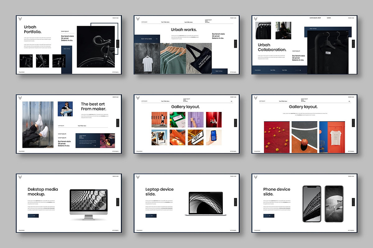 Urbah – Business PowerPoint, a Presentation Template by Dens Creative Studio (Photo 4 of 6)