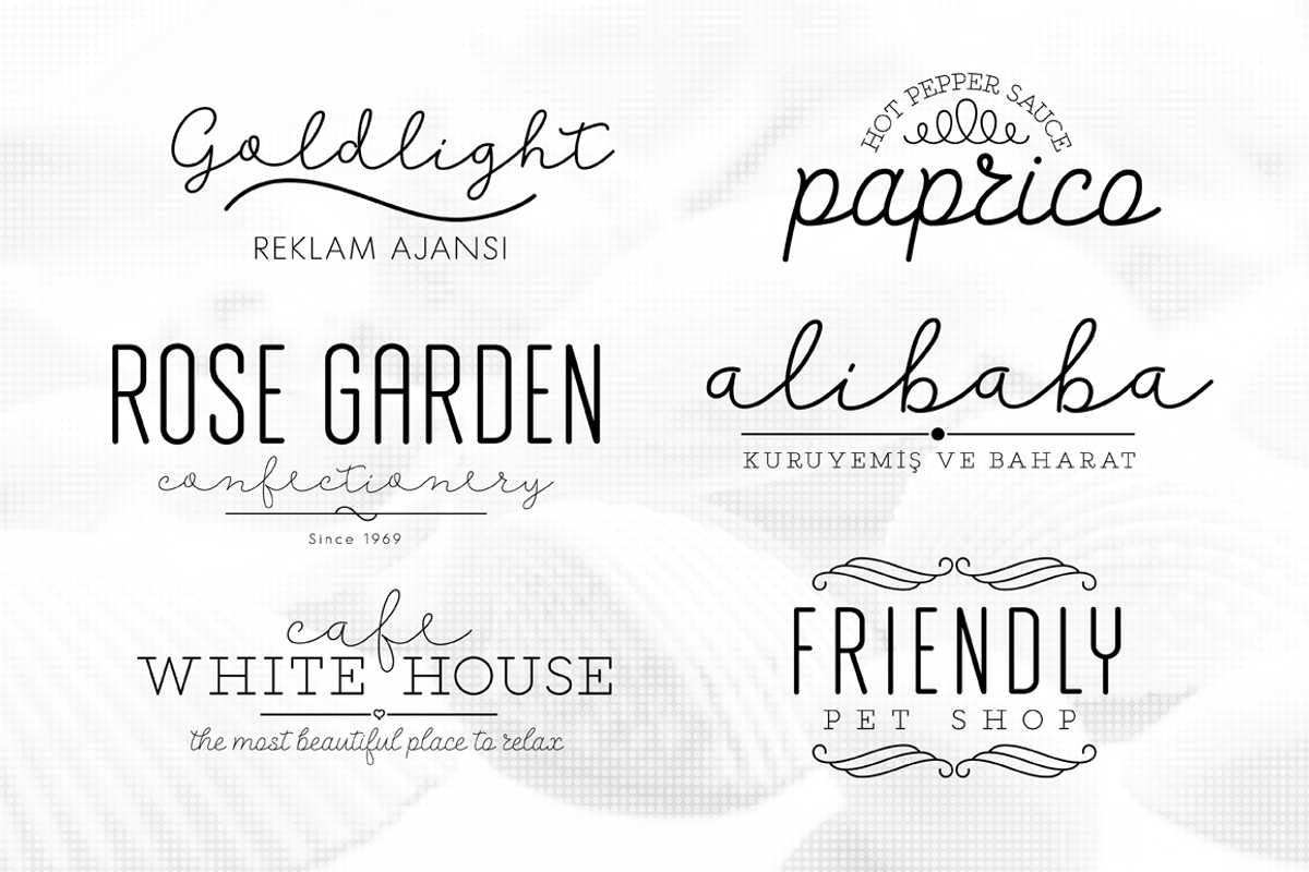 Salve Font Collection preview 3