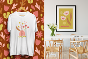 Retro Florals - Nature Collection, a Seasonal Illustration by miumiu (Thumbnail 12 of 15)