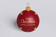 Christmas Ball Mockup Bundle Set, a Merchandise Mockup by Rielismee (Thumbnail 3 of 5)