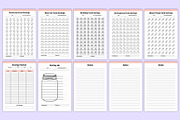 Money Saving Challenges Bundle Canva, a Stationery Template by Mustafiz (Thumbnail 6 of 6)