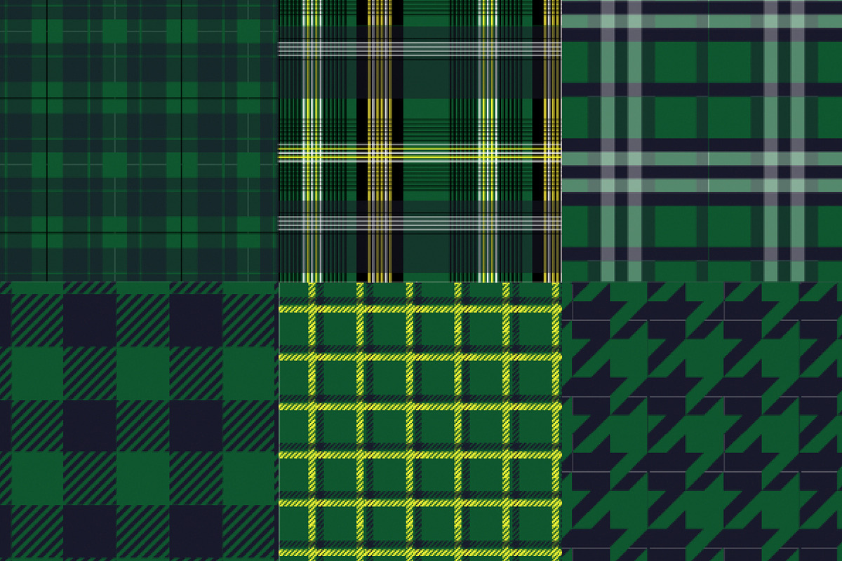12 Vector Plaid Patterns, a Pattern Graphic by Loudoun Design Co. (Photo 3 of 3)