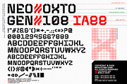 Neo-Oxtogen 108 Display Font, a Font by RMPL.std (Thumbnail 4 of 4)