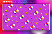 The 90's branding patterns, a Pattern Graphic by Polar Vectors (Thumbnail 9 of 21)