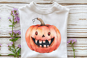 Kawaii Creepy Halloween Clipart, an Illustration by CraftArtStudio (Thumbnail 4 of 6)
