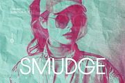 Smudge Photocopy Effect Mockup, a Layer Style Add-On by ContestDesign (Thumbnail 1 of 2)