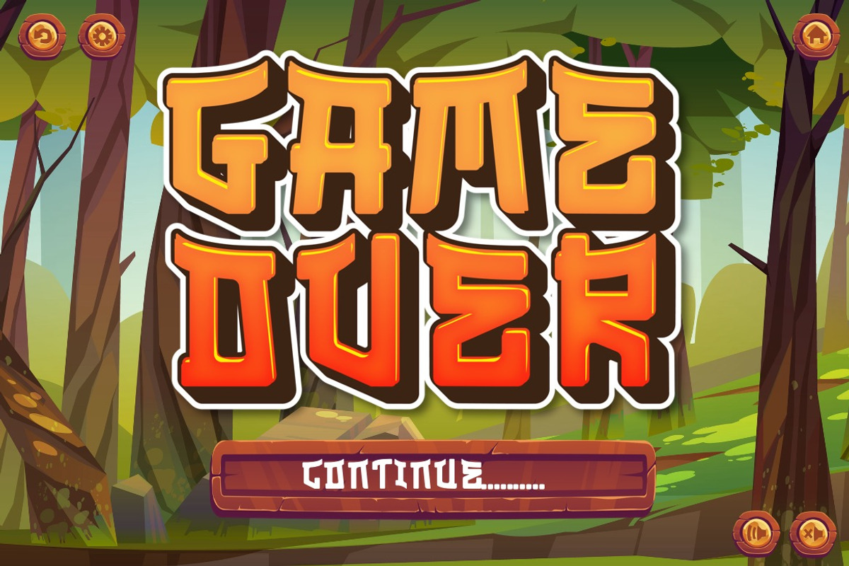 Figtoen - Gaming Font, a Font by Dhabee (Photo 6 of 15)