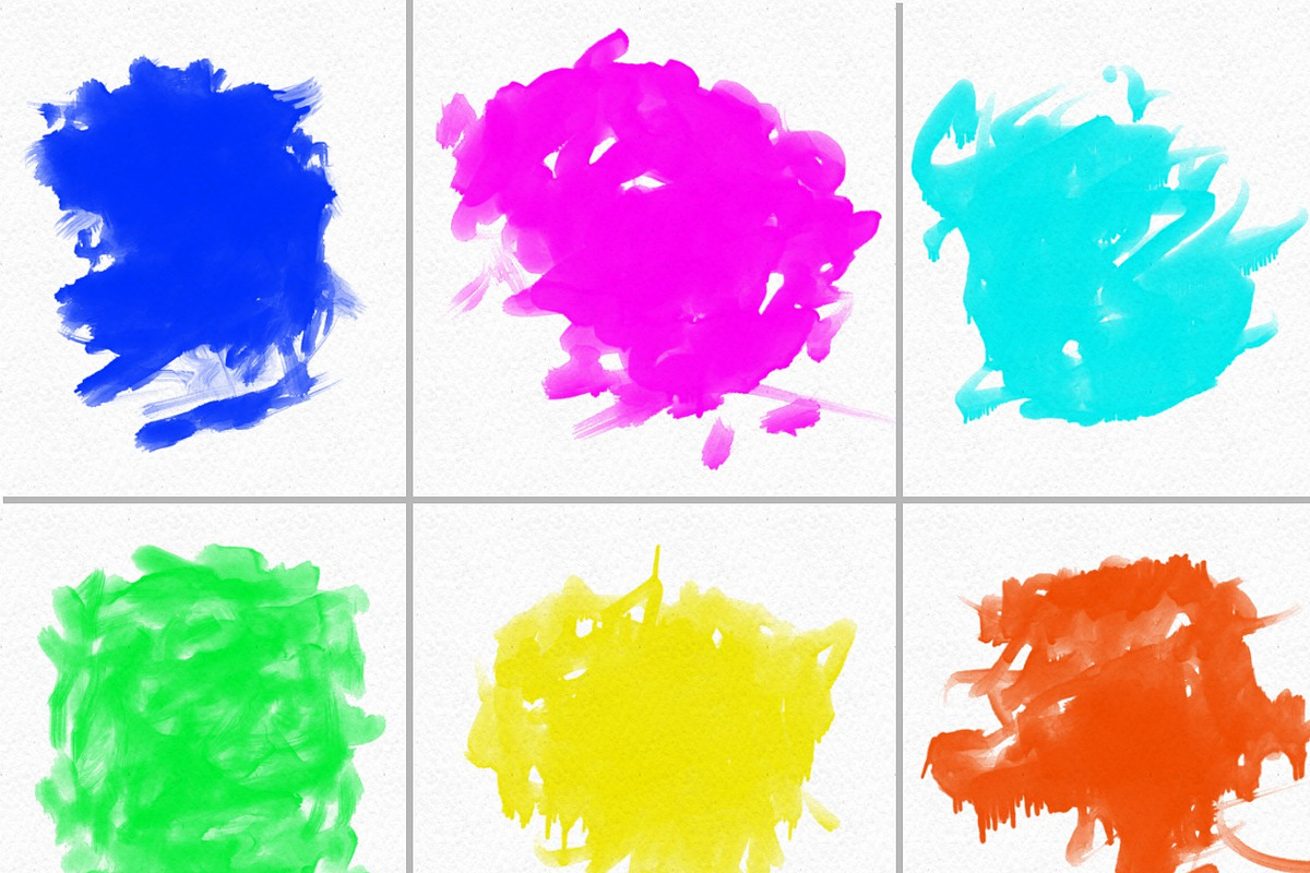 Water color Awesome Brush Set-1 preview 5
