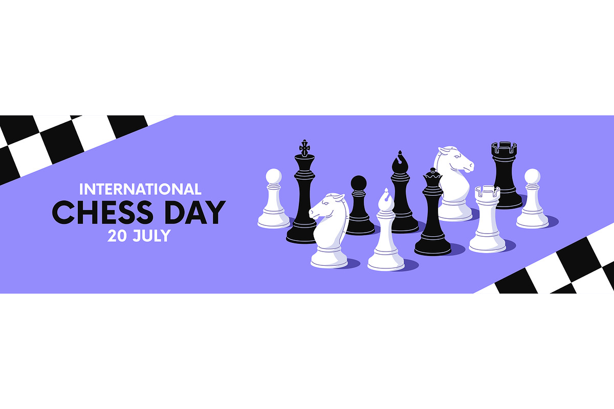 Chess pieces set + backgrounds, an Object Illustration by PaperTrident (Photo 4 of 9)