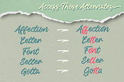 Bones Stone • A Bold Script Font, a Script Font by azetypestudios.com (Thumbnail 5 of 14)