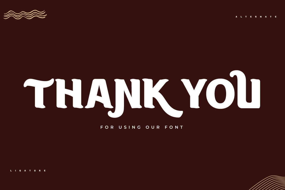 Farosh - Display Font, a Handwritten Font by trabaskriya (Photo 12 of 13)