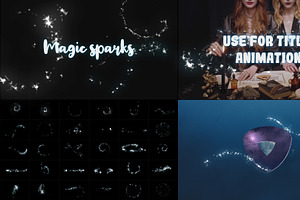 Magic Sparks Pack for After Effects, a Templates & Theme by FlashFXbox