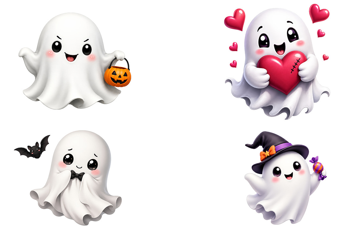 Cute Halloween Ghosts, an Arts & Entertainment Photo by Hamza067 (Photo 2 of 3)