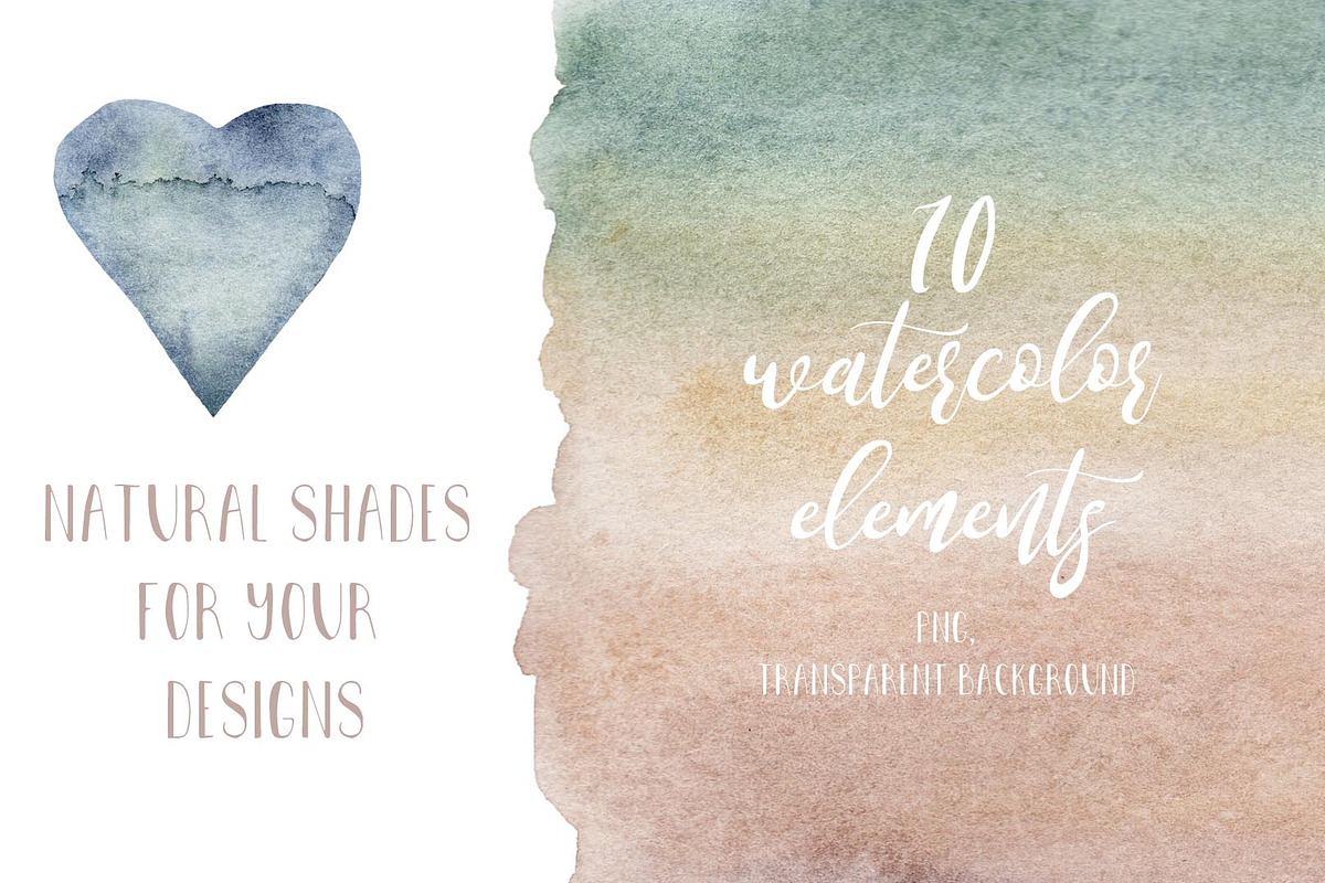 Watercolor set HOME JUNGLE, a Decorative Illustration by S_ARTLOVE (Photo 8 of 11)