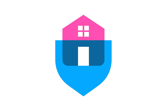 House Home Shield Security Logo preview 2